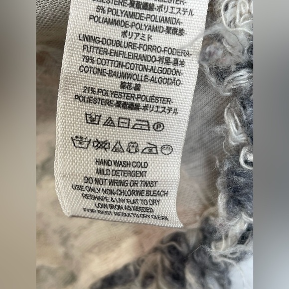 Free People Fur Away Boho Vest Top Wool Blend Size Medium - Picture 9 of 10